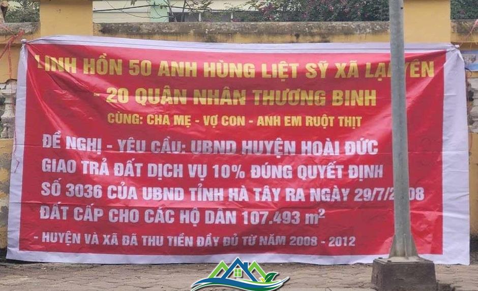 Bất cập thực hiện giao đất dịch vụ tại Hoài Đức: Khiếu kiện kéo dài chưa thể giải quyết