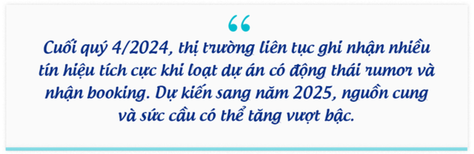 BHS R&D: Thị trường bất động sản đã tốt lên từ 2024, kỳ vọng rực rỡ vào 2025 và tăng tốc ổn định vào 2026