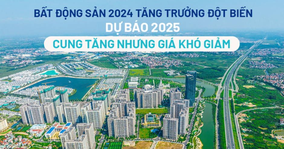 BHS R&D: Thị trường bất động sản đã tốt lên từ 2024, kỳ vọng rực rỡ vào 2025 và tăng tốc ổn định vào 2026