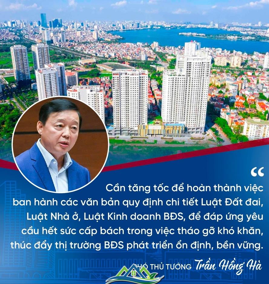 Bộ 3 luật mới: Bước ngoặt quan trọng cho thị trường bất động sản 2024