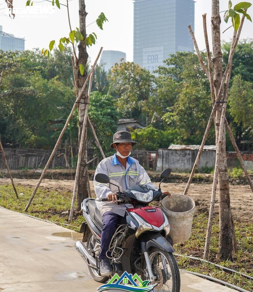 Cận cảnh công viên mới ở TP.HCM về đích ngoạn mục sau 1 tháng thi công thần tốc