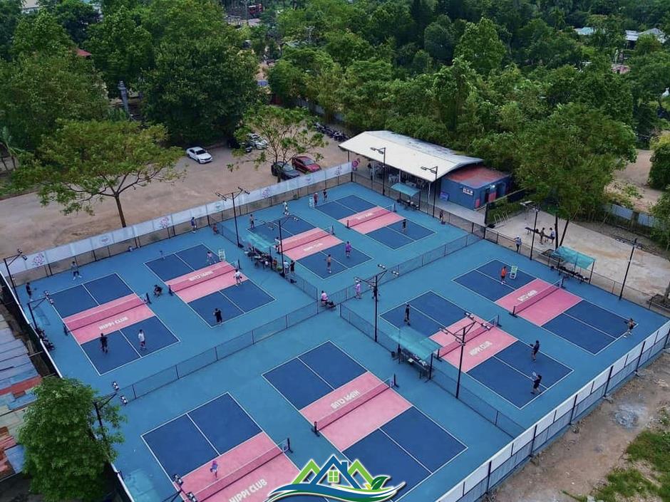 Cận cảnh đất dự án, đất nông nghiệp ‘biến hoá’ thành sân pickleball