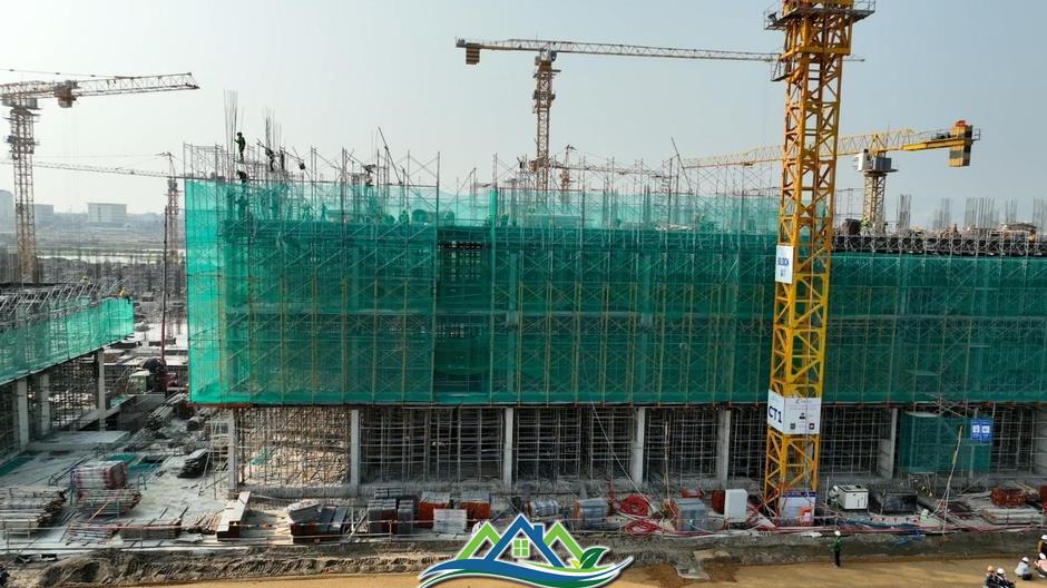 Cận cảnh không khí thi công ngày đêm của dự án Sun Group tại Hà Nam