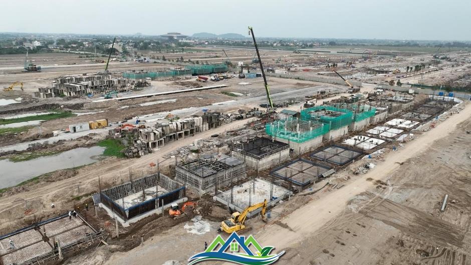 Cận cảnh không khí thi công ngày đêm của dự án Sun Group tại Hà Nam