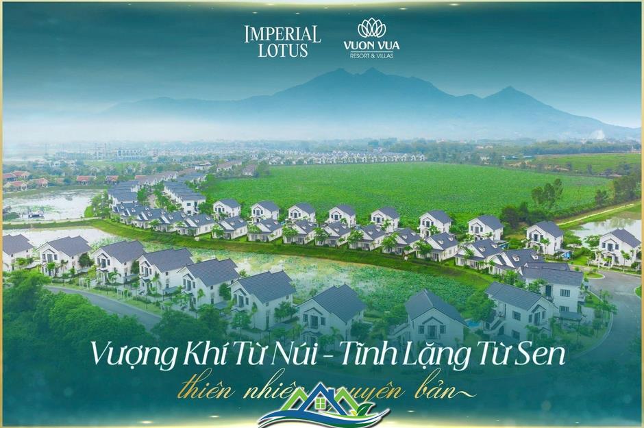 Chính thức mở bán phân khu đặc quyền Imperial Lotus tại Vườn Vua Resort & Villas