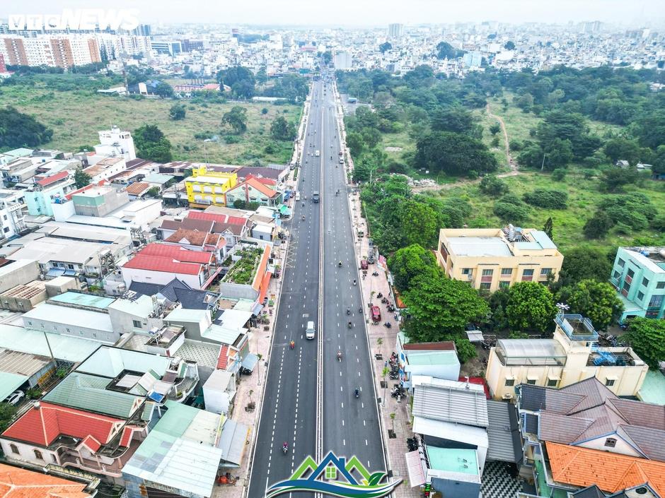 Diện mạo mới đường kết nối sân bay Tân Sơn Nhất trước ngày thông xe