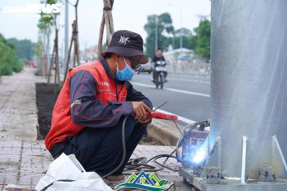 Diện mạo mới đường kết nối sân bay Tân Sơn Nhất trước ngày thông xe