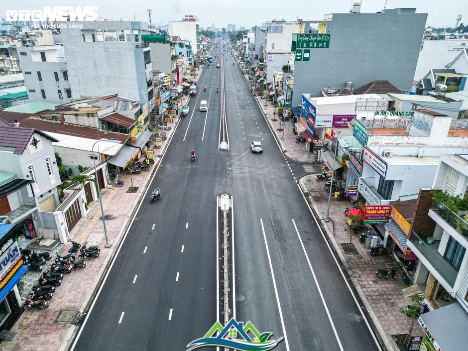 Diện mạo mới đường kết nối sân bay Tân Sơn Nhất trước ngày thông xe