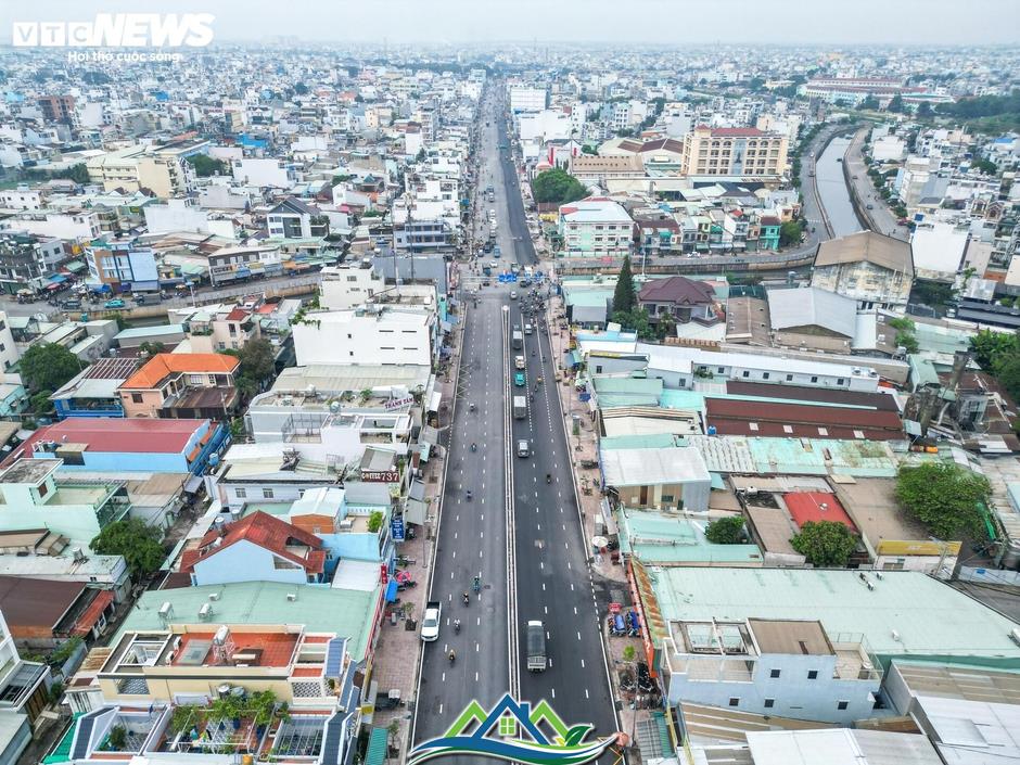 Diện mạo mới đường kết nối sân bay Tân Sơn Nhất trước ngày thông xe