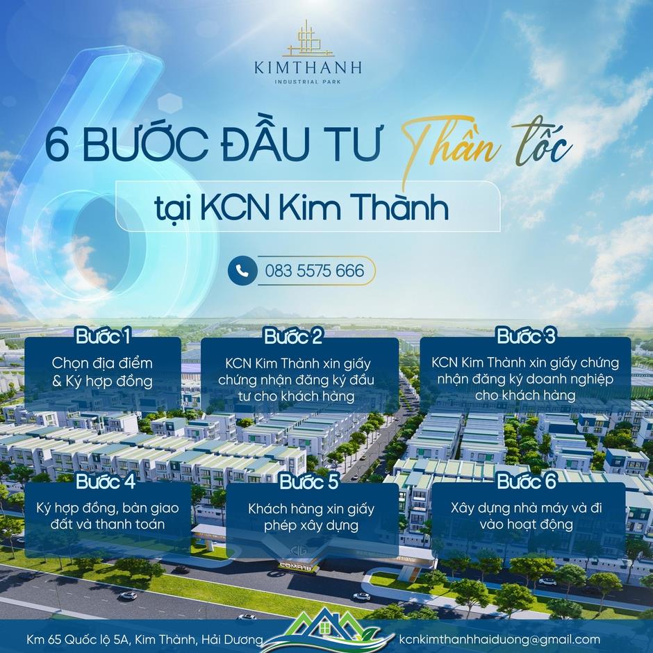 Khu công nghiệp Kim Thành tăng sức bật cho bất động sản công nghiệp Hải Dương