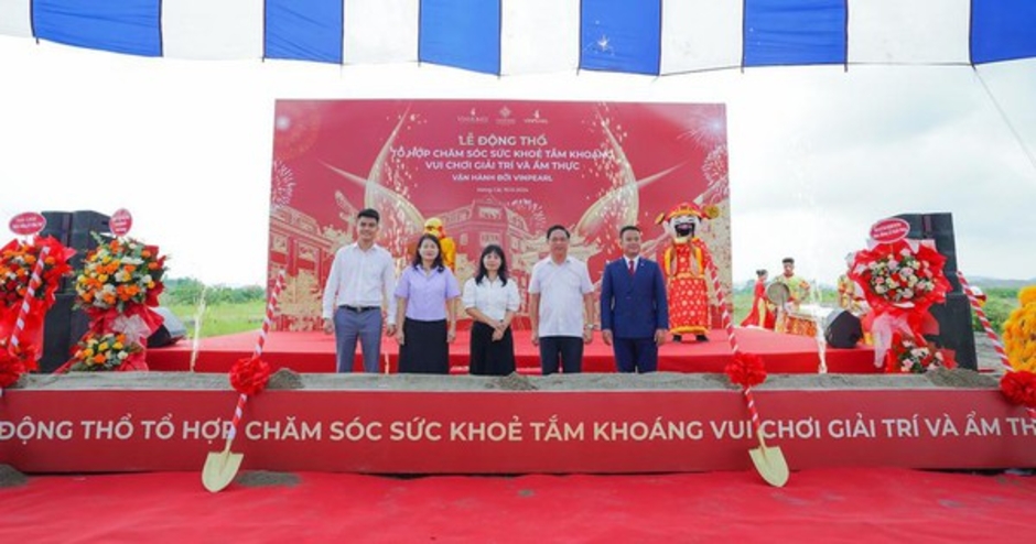 Khu đô thị Vinhomes Golden Avenue động thổ tổ hợp lớn bậc nhất miền Bắc