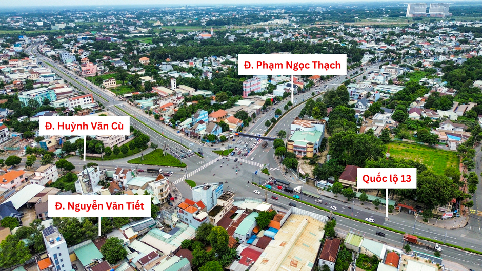 Khu vực sẽ được xây nút giao nghìn tỷ đầu tiên của tỉnh Bình Dương: Hội tụ 4 đường lớn, là nơi trung tâm của trung tâm