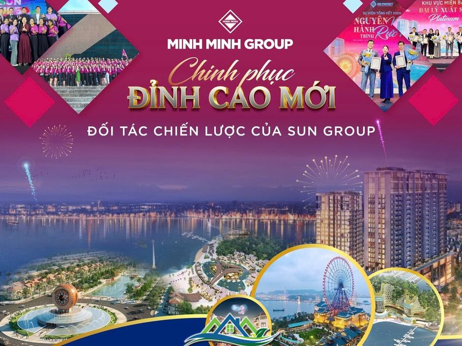 Minh Minh Group hợp tác Sun Group phân phối bất động sản Xanh tại Cát Bà