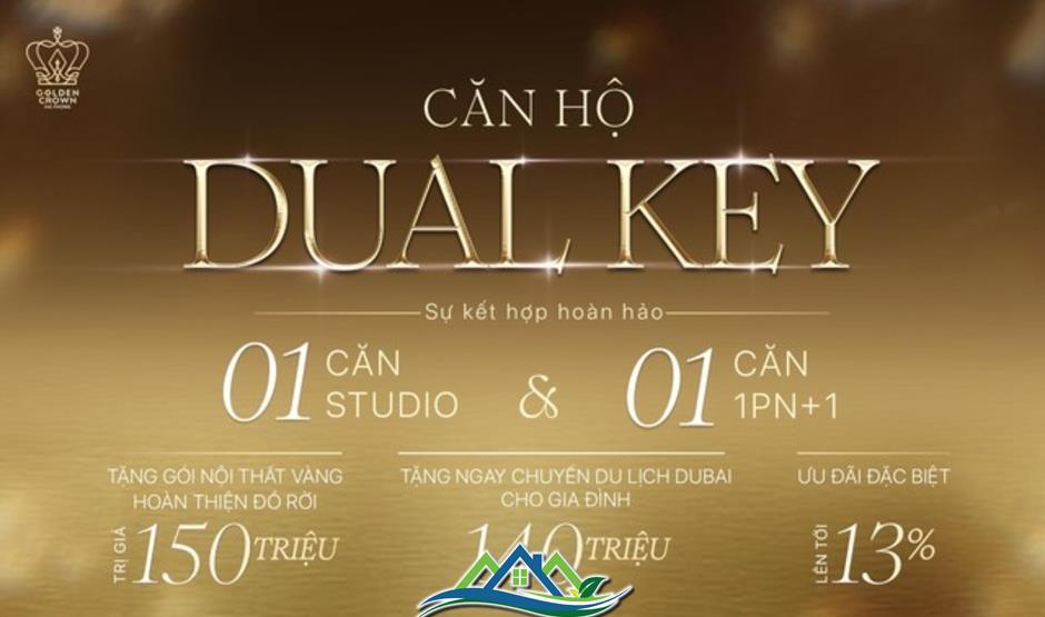 Nhân đôi cơ hội sinh lời với dòng căn hộ Dual Key tại Golden Crown Hai Phong