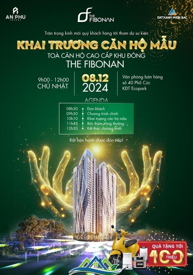 The Fibonan chính thức khai trương căn hộ mẫu cao cấp