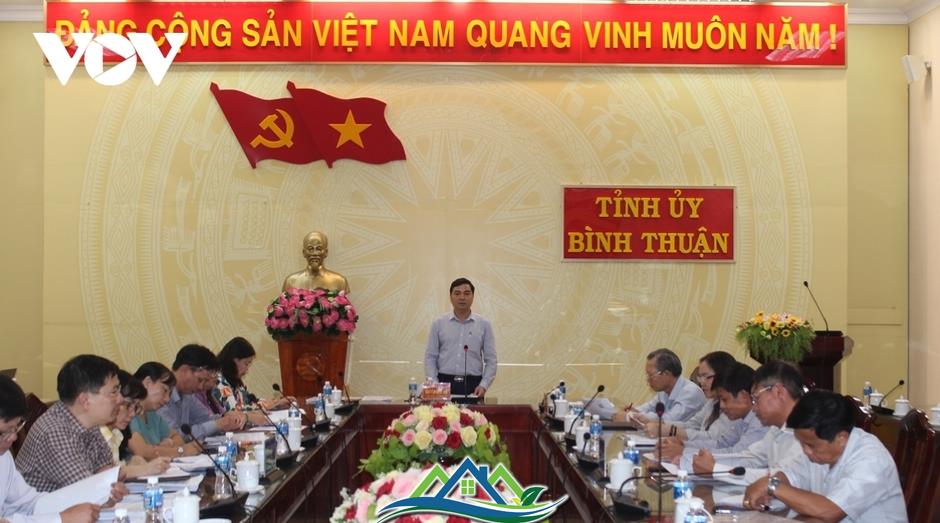 Tỉnh ủy Bình Thuận ban hành chỉ thị liên quan bồi thường khi thu hồi đất