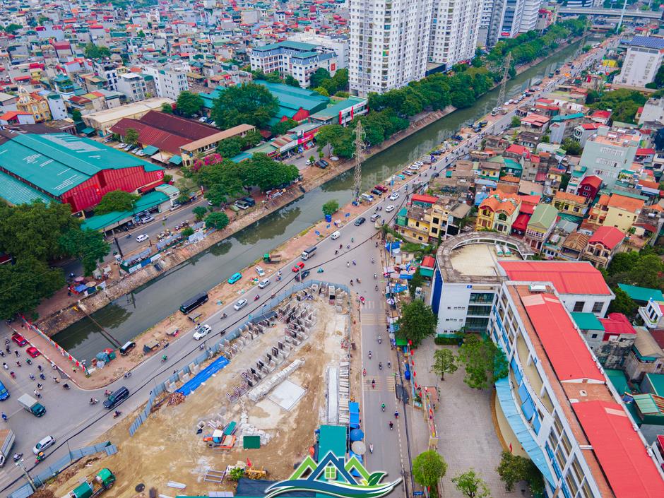 Toàn cảnh con đường huyết mạch sắp được thu hồi 10 ha đất để mở rộng ở Hà Nội