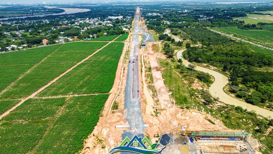 Toàn cảnh công trường dài hơn 11km của đường Vành đai 3 qua tỉnh Đồng Nai