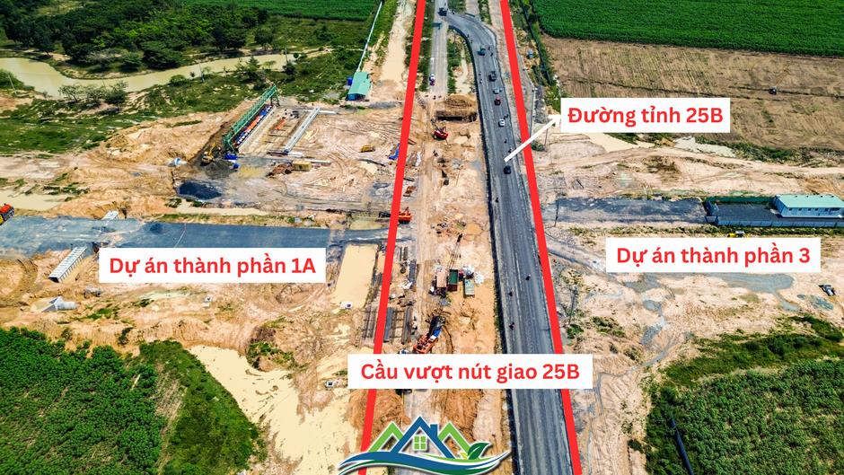 Toàn cảnh công trường dài hơn 11km của đường Vành đai 3 qua tỉnh Đồng Nai