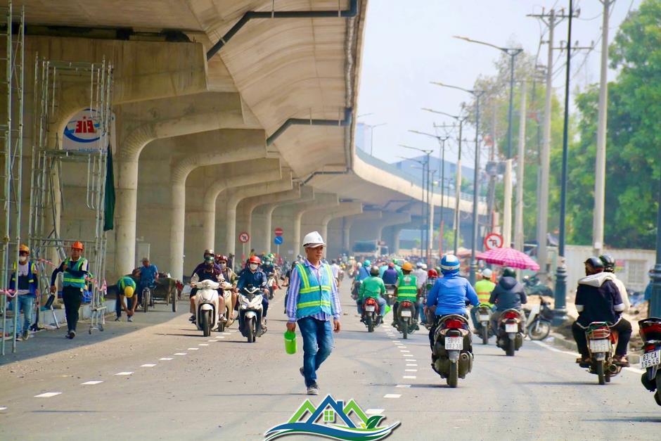 TP HCM hối hả đón Tết với hàng loạt dự án giao thông mới